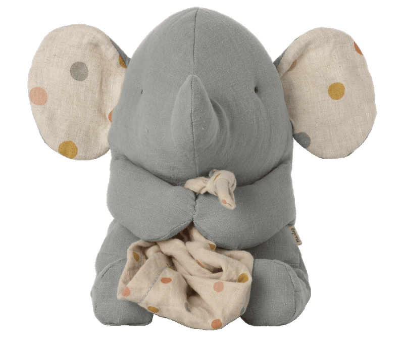 Maileg Cuddly Toy Elephant Lullaby Friends (with music)