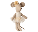 Maileg Muis Ballerina von White - kleine Schwester