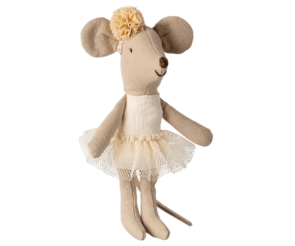 Maileg Muis Ballerina Off White - Kleine Zus