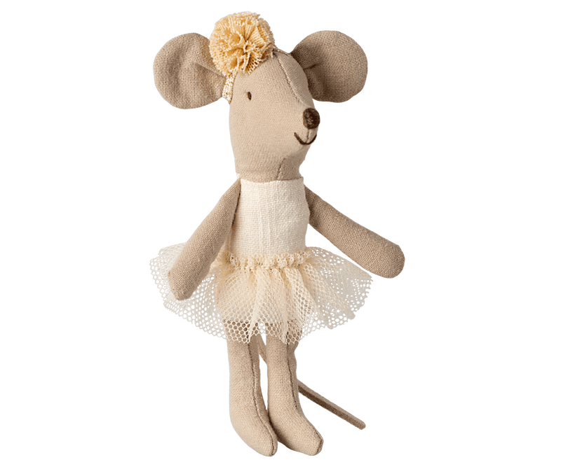 Maileg Muis Ballerina Off White - Kleine Zus