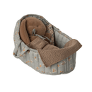 Maileg poppenreiswieg blauw