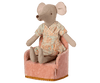Maileg - Dollhouse chair - Rose