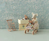 Maileg - Sleepy Wakey Baby Mouse in Matchbox - Rose
