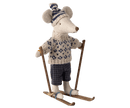 Mail Winter Mouse avec ensemble de ski - Père souris
