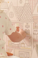 Majvillan kinderbehang dollhouse poppenhuis voor de kinderkamer