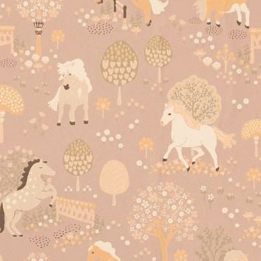 Wallpaper sample Majvillan My Sweet Pony - Soft Lilac