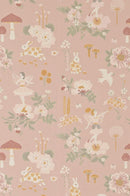 Majvillan Behang Old Garden - Dusty Rose