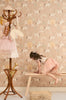 Majvillan True Unicorns behang voor de meisjeskamer old pink 116-06