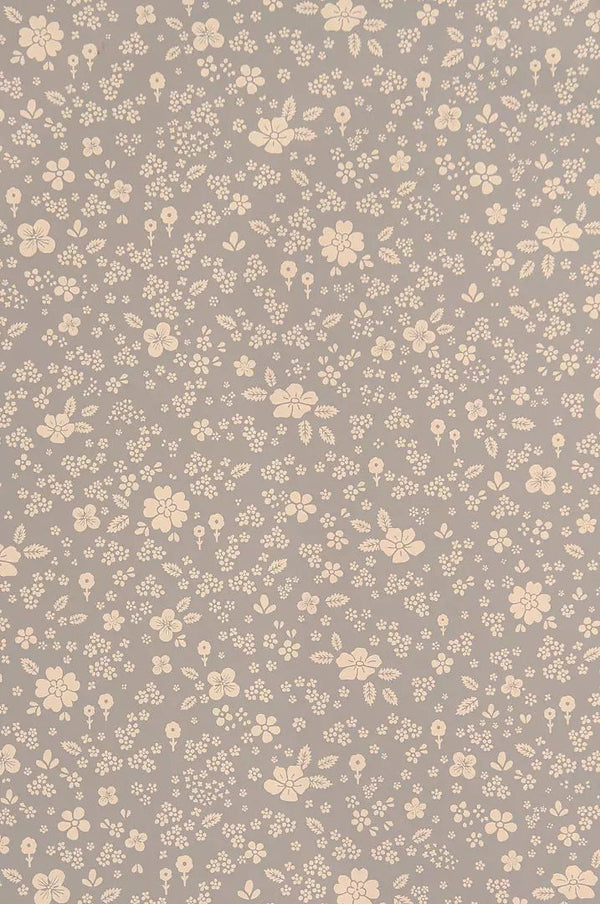 Wallpaper sample Majvillan - Flora - Dusty Blue