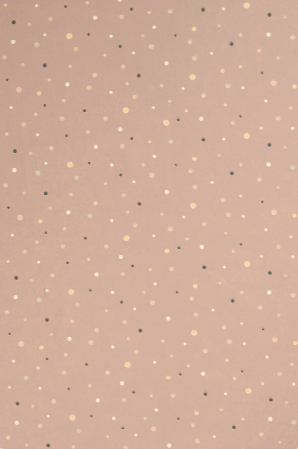 Wallpaper sample Majvillan - Stardust - Cosy Lilac