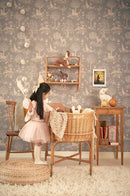 Majvillan Wallpaper - Summer Fields - Dusty Blue