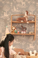 Majvillan Wallpaper - Summer Fields - Dusty Blue