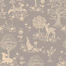 Majvillan Wallpaper - Summer Fields - Dusty Blue