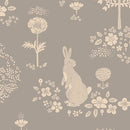 Wallpaper Majvillan - Summer Fields - Dusty Blue