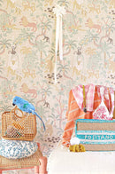 Majvillan - Jungle Glow Twilight Sandy Beige with glow in the dark