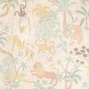 Tapete Majvillan - Dschungelglühen Twilight Sandy Beige mit Glühen im Dunkeln