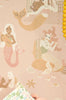 Majvillan Wallpaper - Mermaid Reef - Dusty Pink