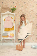 Behangstaal Majvillan - Mermaid Reef Ocean - Beige