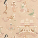 Behangstaal Majvillan - Mermaid Reef Ocean - Beige