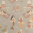 Majvillan Behang - Mermaid Reef - Ocean Blue