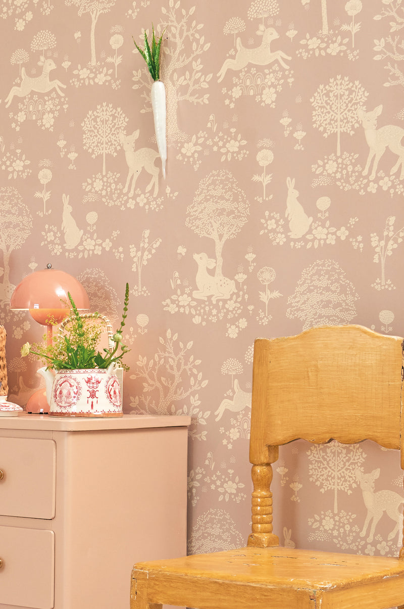 Majvillan Wallpaper - Summer Fields - Dreamy Lilac