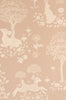 Wallpaper sample Majvillan - Summer Fields - Dusty Pink