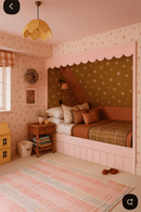 Behang Meet me at the Wall - Starry Night - Creme & Lilac - Joëlle Wehkamp