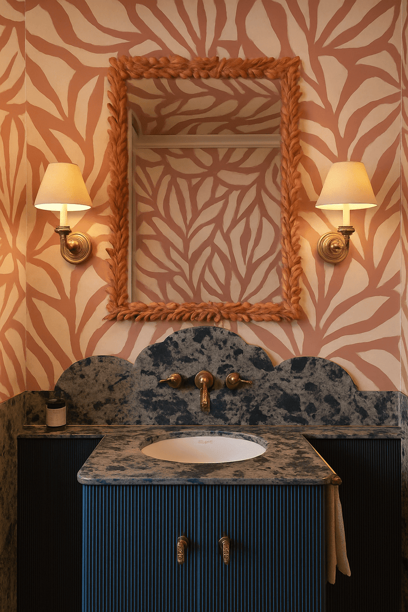 Behang Meet Me at the Wall - Flow Mauve - Sabine van Vessem