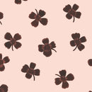 Wallpaper Meet Me At The Wall - Lucky Clover - Brown - Joëlle Wehkamp