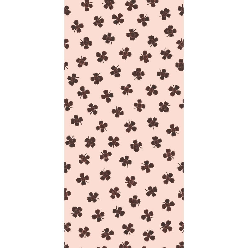 Wallpaper Meet Me At The Wall - Lucky Clover - Brown - Joëlle Wehkamp