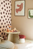 Wallpaper Meet Me At The Wall - Lucky Clover - Brown - Joëlle Wehkamp