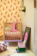 Behang Meet me at the Wall - Skating Lion - Sweet - Aniek Bartels