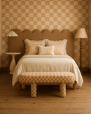 Papier peint Meet me at the Wall - Blocs carrés de sable - Aniek Bartels