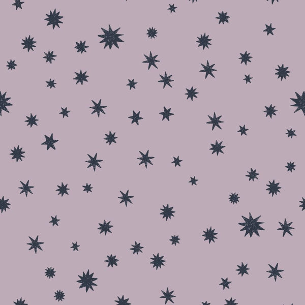 Wallpaper Meet Me At The Wall - Starry Night - Lilac - Joëlle Wehkamp