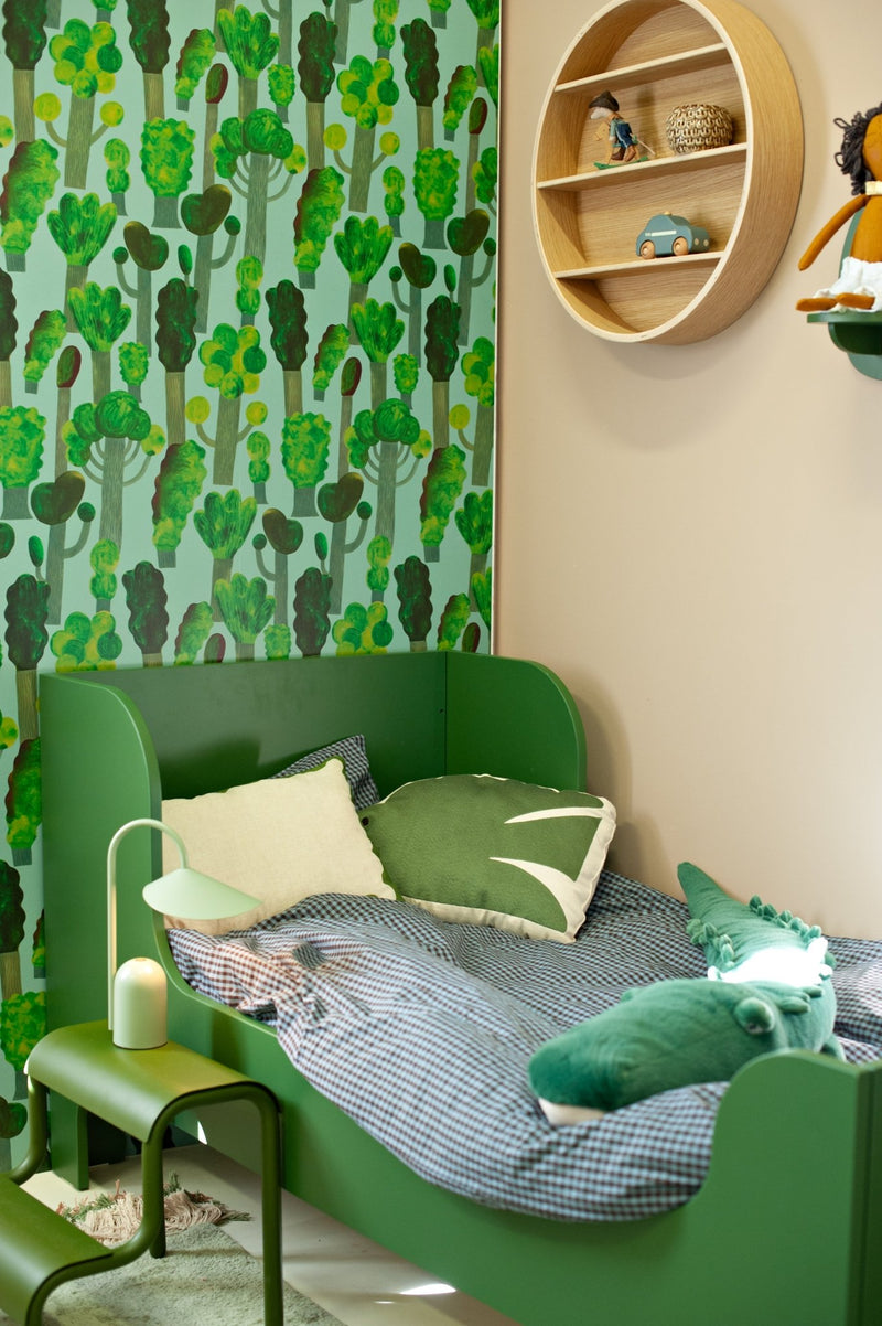 Wallpaper Meet me at the Wall - Trees - Sky Blue - Aniek Bartels