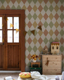 Midbec Behang - Kalas Geel/Rood/Groen