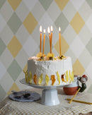 Midbec Behang - Kalas Groen-Geel/Wit