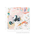 Behang Minibeau - Crayon Wilderness - Kidsbarn Minibeau Behang