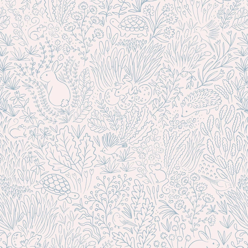 Wallpaper sample Minibeau - Boho Floral