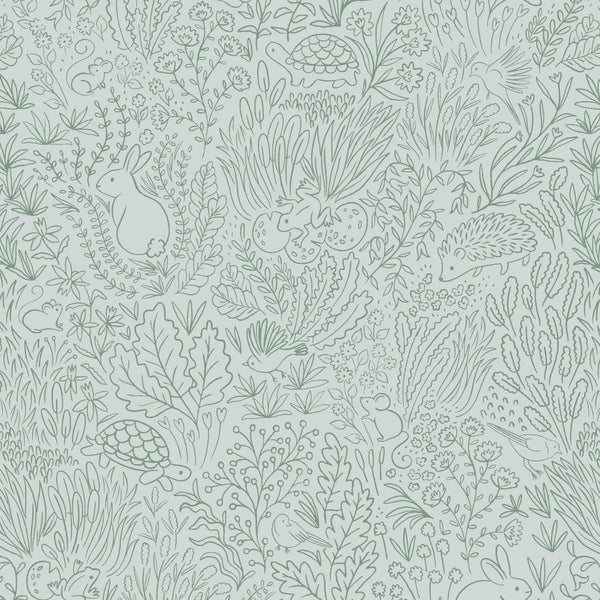 Wallpaper sample Minibeau - Boho Floral