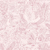 Wallpaper sample Minibeau - Boho Floral