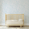 Wallpaper Minibeau - Swan Lake Blue