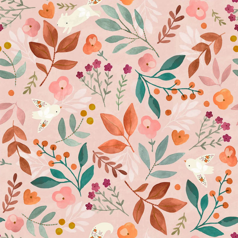 Wallpaper Minibeau - Then there was you floral