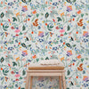 Wallpaper Minibeau - Utopia Menagerie Blue