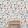 Wallpaper Minibeau - Utopia Menagerie Cream