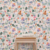 Wallpaper Minibeau - Utopia Menagerie Peach