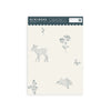 Wallpaper sample Minibeau - Dotted Woodland Animals - White