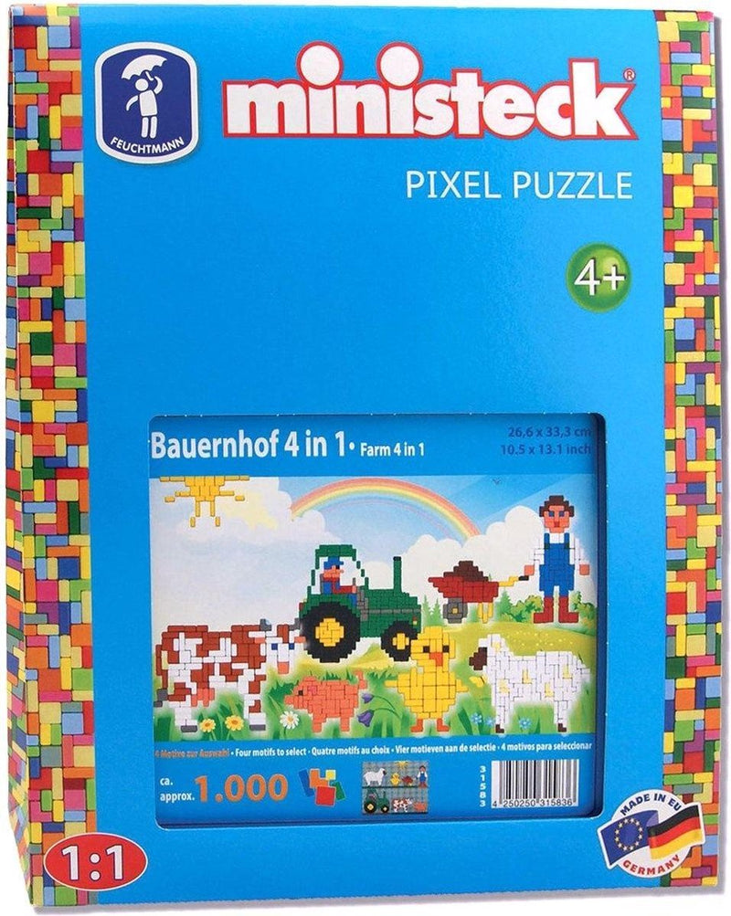 Ministeck boerderij pixel set 