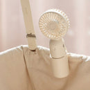Moonboon Mini Ventilator – Creme Wit | Houd je baby koel en comfortabel