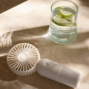 Moonboon Mini Ventilator – Creme Wit | Houd je baby koel en comfortabel